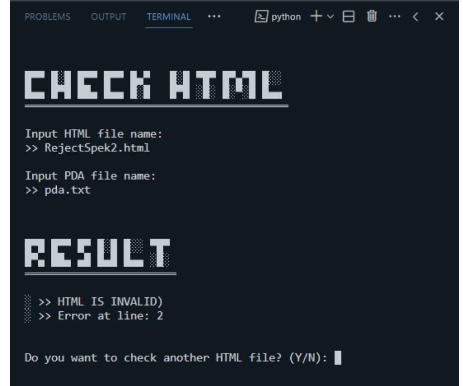 html checker